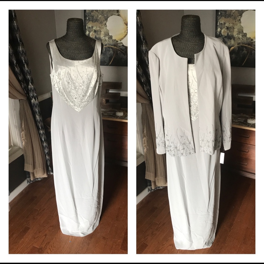 ⛔️SOLD⛔️French chic dress with jacket sz 14
